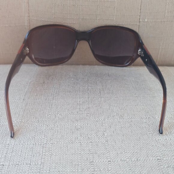 Guess Ladies Crystal Brown GU6518 Sunglasses Square Eyeglasses 56[]15-130 main image 12